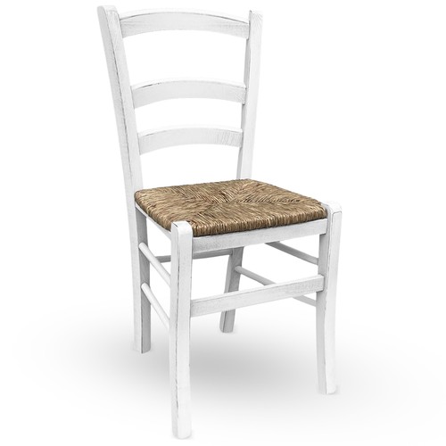 Holzstuhl shabby schick - holzstuhl,