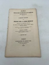 Bericht über Operationen in