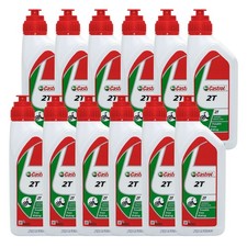 12x Castrol Motoröl 2-Takt 1L
