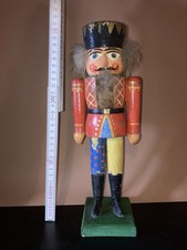 Nussknacker, Roter König Von Füchtner, antik, Erzgebirge