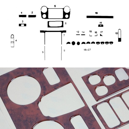 Innenraum dekor cockpit für - innenraum,