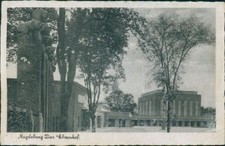 Ansichtskarte Magdeburg Der Ehrenhof 1941 (9911)