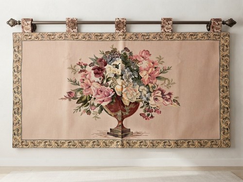 Blumen wandteppich gobelin - blumen,