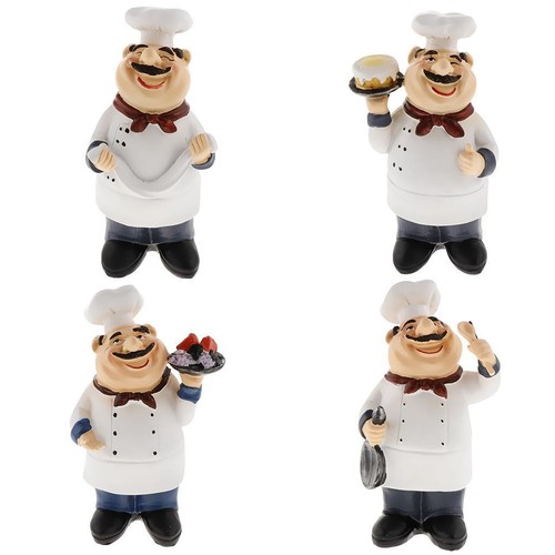 Koch chefkoch dekofigur - chefkoch, figur