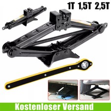 DE Wagenheber 2,5T Scherenwagenheber mit Ratsche/Radmutterschlüssel PKW/SUV/MPV