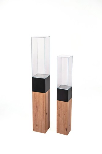 Glas terrarium 18x18x50cm - 18x18x50cm, +