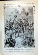 Alter Druck 1910 Krieg