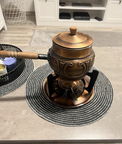Feuerzangenbowle aus kupfer - aus,