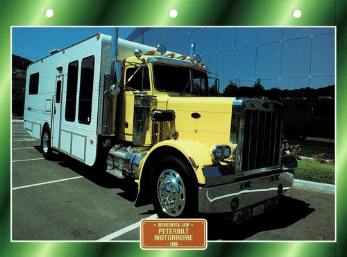 Peterbilt motorhome 1989 - peterbilt,