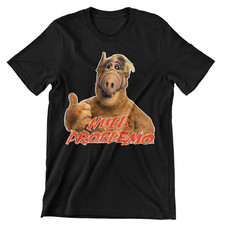 ALF NULL PROBLEMO 80s Serie MELMAC UFO KULT GESCHENK Fun T-SHIRT XS-5XL #F24