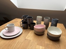 Geschirrset verschiedene