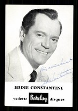 Eddie Constantine 1917-1993 Autogrammkarte  Original Signiert + G 49682