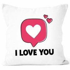 Kissenbezug Herz I love you