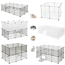 Freigehege DIY Laufstall Laufgitter Welpenauslauf Kleintier wie Kaninchen e1007