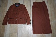 "Bauer" Trachten Kostüm  Gr.  38 Schurwolle