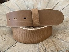 UmjuBELT Ledergürtel "Wild Bull sand"