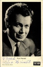 Autogrammkarte Schauspieler