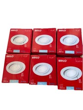 6x Briloner FLAT-IN LED