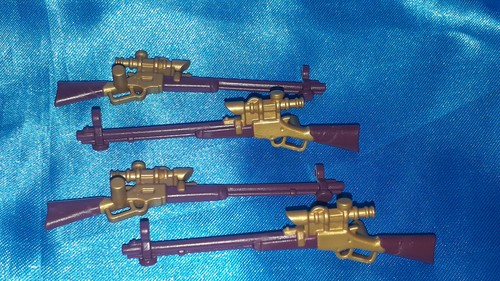 Playmobil gewehr lilabraun - x,