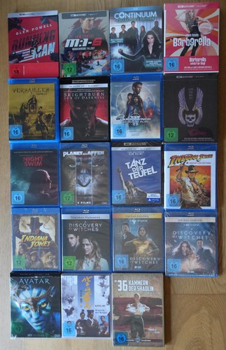 Uhd blu ray dvd - +, +