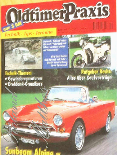 Oldtimer praxis sunbeam - oldtimer,