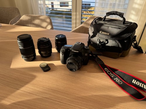 Canon eos 70d body - canon, objektive