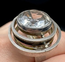 Modernist 925 silber Ring