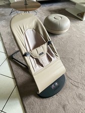  BabyBjörn Wippe Balance Soft khaki/beige, Gestell schwarz 
