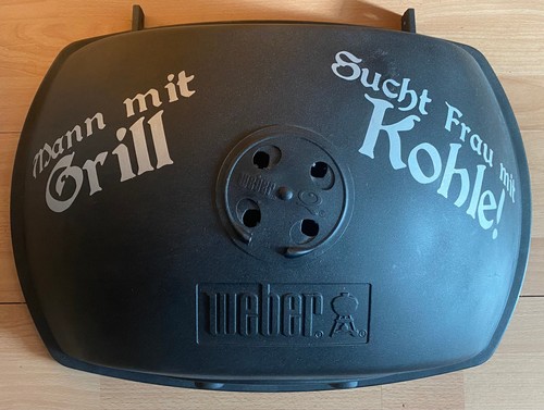 Weber deckel schwarz für - weber,