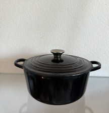 Le Creuset - Signature Bräter Rund 22 cm schwarz glänzend