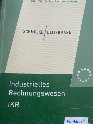 Industrielles rechnungswesen - industrielles,