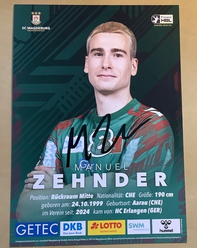 Manuel zehnder orig signierte - manuel, orig.