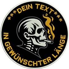 Gestickter Rückenpatch