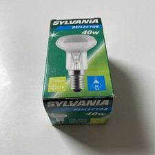 Glühlampe 230 V E14 R50 Spot 35 Grad 40 W Klar Sylvania Reflector (NOS)