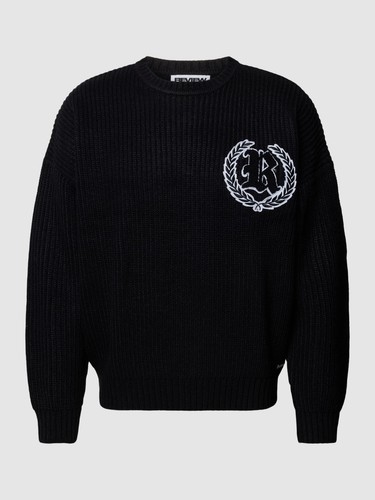 Marken strickpullover mit logo - strickpullover,