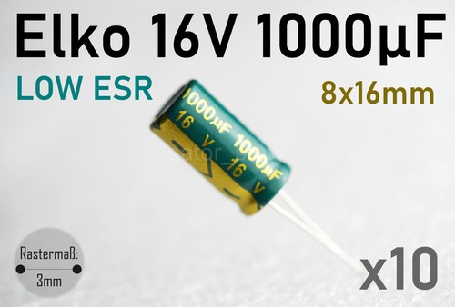 1000uf 16v elektrolyt - 1000uf,