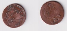 Heller Kupfer Münze Henneberg Ilmenau 1693 (170632)