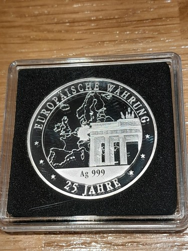Silbermedaille jahre - 25,