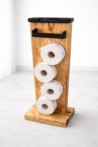 Toilettenpapierhalter rustikal - toilettenpapierhalter,