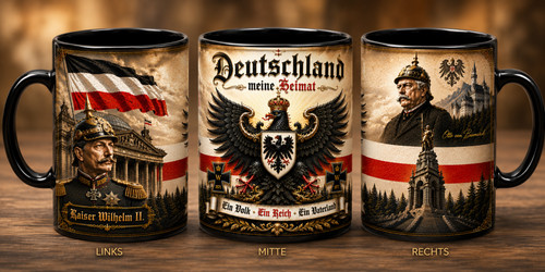 Deutschland meine heimat - deutschland, tasse