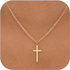 Kreuz Kette Silber 925 Damen