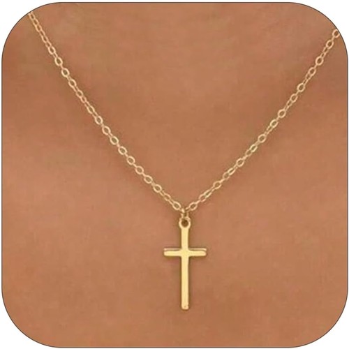 Kreuz kette silber 925 - kette, damen