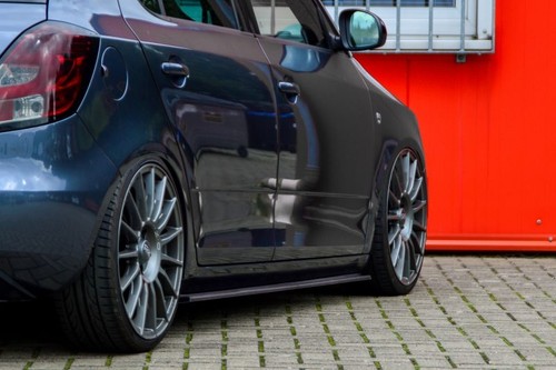 Side skirts addons blades - addons,