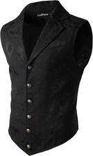 Steampunk Gothic Weste Herren