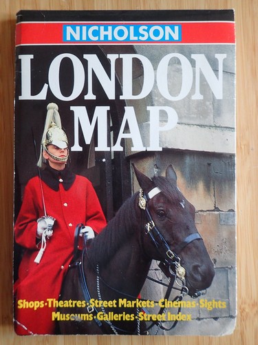 London map nicholson - london,