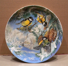 Hutschenreuther Sammelteller Vögel im Winter - Ursula Brand - 1992