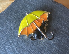 Brosche Anstecker Schwarze