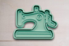 Ausstechform Vintage Nähmaschine PLA – Keksausstecher für Handarbeits-Fans