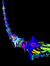 7,5m PSYWORK Schwarzlicht Deko