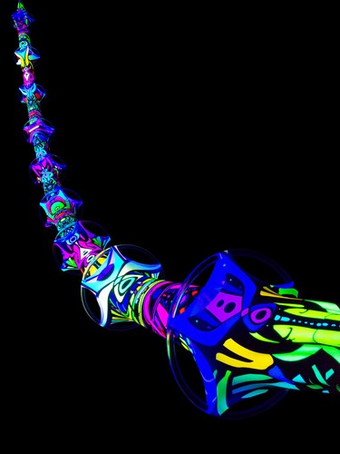 Psywork schwarzlicht deko - 7,5m,